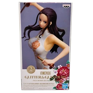 One Piece Glitter & Glamours Nico Robin Kung Fu Style White Version Figure Japan - Picture 1 of 12