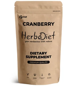 Cranberry Juice High Strength Extract Powder Cystitis UTI Bladder Kidney Support - Picture 1 of 3