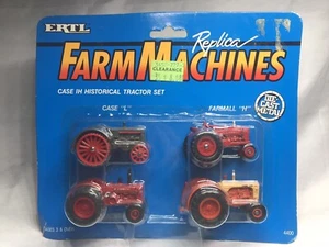 ERTL Farm Machines Case IH Historical Tractor Set #4400 1:64 Diecast - Picture 1 of 11