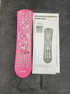Philips Universal Remote Control Srp2023B/27 Controls 8 Devices Pink Tested