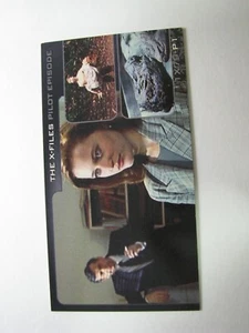 The X-Files Showcase Promo Card P1 Topps X Files TVS - Picture 1 of 2