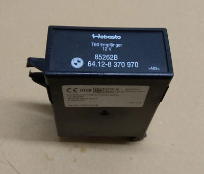 BMW E39 E38 X5 Steuergerät Standheizung Webasto Empfänger T60 8370970 - Bild 1 von 4