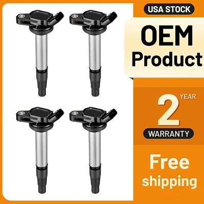 4X Ignition Coil For Toyota Corolla Matrix Scion Plug-In Lexus CT200H UF596 Foto 1 de 4