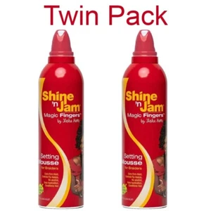 Shine 'n Jam Magic Fingers Setting Mousse (Doppelpack) 2 x 354 ml/12oz - Bild 1 von 1