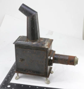 Laterne Schiebeprojektor für bis zu 1 3/8" breite Glasleiste - lampenlos - VINTAGE - Bild 1 von 10