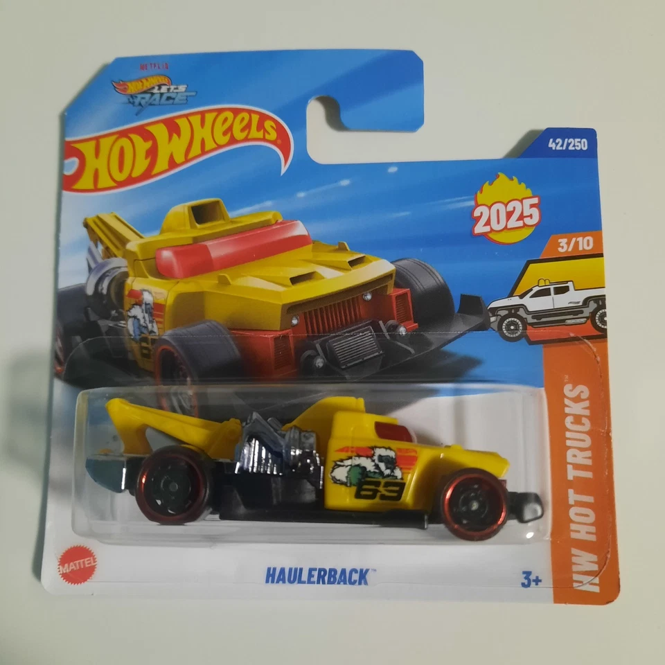 Hot Wheels Mattel 2025 Haulerback 42/250 HW Hot Trucks 3/10 - Immagine 1 di 1
