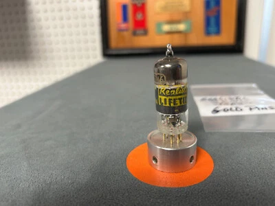 Realistic 6GM6 Pentode Tube - Gold Pins - Sencore TC162 Test - New Foto 1 de 4