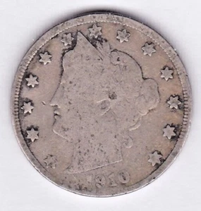 1910 Liberty Nickel in GOOD   condition ~ PLEASE SEE THE SCAN     stk v1112 - Picture 1 of 4