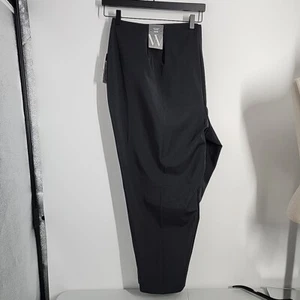 NEW Size 26W Slim Ankle High rise Dress Pants Black Womens Wrinkle Free Plus - Picture 1 of 9