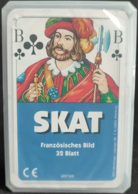 5 Skat Game 32 Sheets French Image Ace Altenburger Card Game New - Image 1 of 4