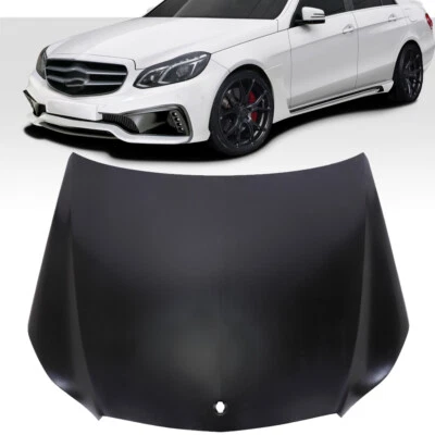 Hood Panel For Mercedes Benz 2014-2016 E250 /E63 AMG S 4Matic Primed Aluminum Foto 1 de 4