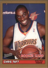 2005-06 Topps Bazooka Basketball Gold #204 Chris Taft