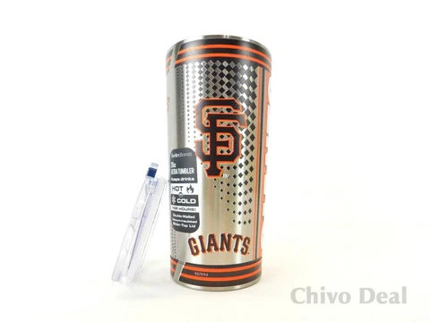Boelter MLB San Francisco Giants 20 oz Stainless Steel Ultra Tumbler Hot & Cold Cover