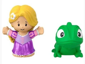 FISHER PRICE LITTLE PEOPLE - DISNEY PRINCESS - RAPUNZEL AND PASCAL - Picture 1 of 2