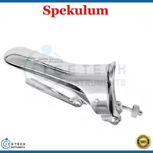 Dental-Spekulum Medium "Cusco" Gynäkologie Gynäkologe - Vaginalinstrument HNO - Bild 1 von 4