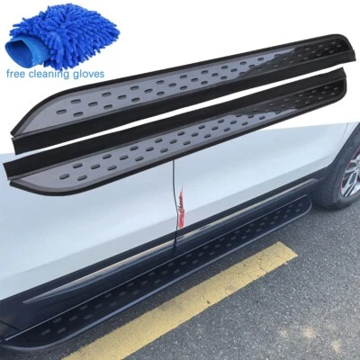 2Pcs fits for Audi Q7 2009-2015 Running Boards Side Step Nerf Bars Protector - Imagem 1 de 4
