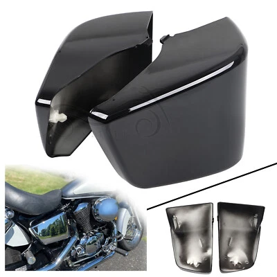 Left & Right Battery Side Fairing Covers For Honda Shadow ACE VT400 VT750 97-03 Foto 1 de 4