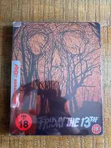 Friday the 13th w. Mondo Steelbook (Blu-ray, 1980, EU Import, Region Free) *NEW* - Picture 1 of 5