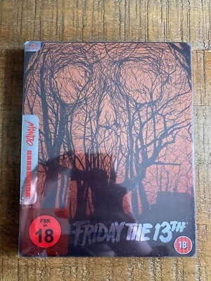 Friday the 13th w. Mondo Steelbook (Blu-ray, 1980, EU Import, Region Free) *NEW* - Image 1 of 4