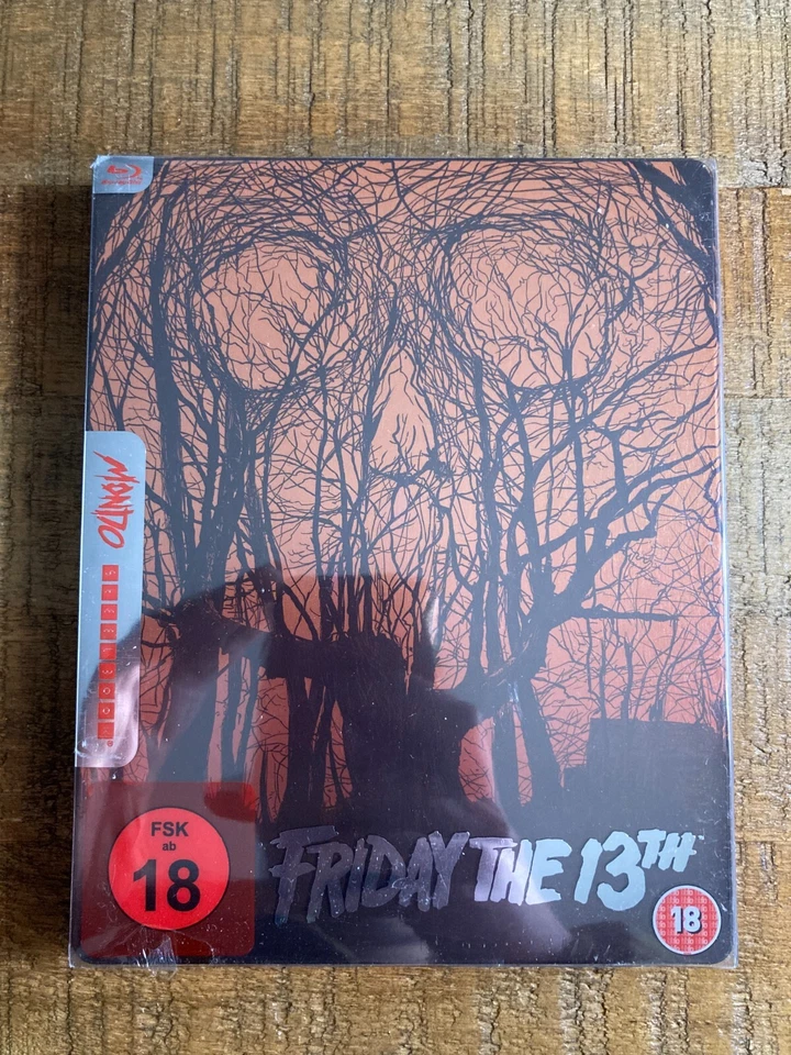 Friday The 13th Blu-ray Steelbook MONDO Artwork IMPORT Region
