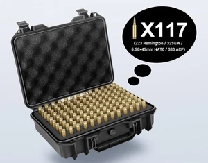 Wasserdichter Munitionskoffer Patronenbox abschließbar 0,223 5,56 7,62x39 - Bild 1 von 8