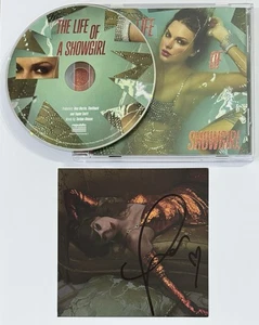 Taylor Swift SIGNED HEART Picture #2 PSA DNA COA Auto & Life Of A Showgirl CD - Foto 1 di 4