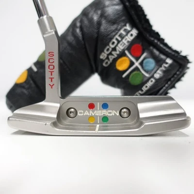 SCOTTY CAMERON STUDIO STYLE NEWPORT 2 GSS 33 Zoll Putter RH mit Headcover - Bild 1 von 4