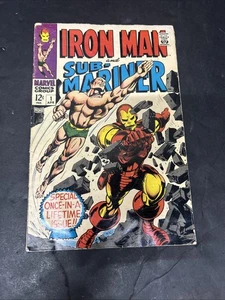 Iron Man y Sub Mariner #1 de 1968! Marvel & Fine + - Imagen 1 de 12
