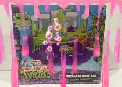 Raro Teenage Mutant Ninja Turtles Mutagen Ooze Lab – Kit Slime STEM Verão - Imagem 1 de 4