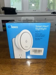 LEEO Smart Alert Nightlight Smoke / Carbon Monoxide Remote Monitor - Picture 1 of 4