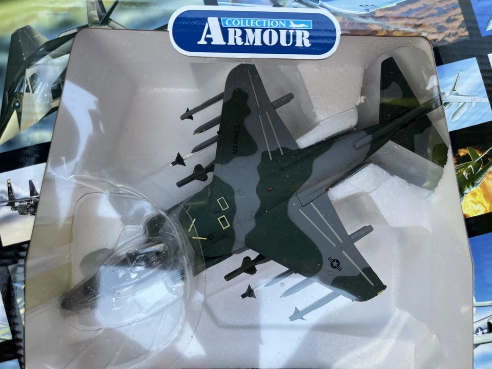 FRANKLIN MINT, AV8 HARRIER, NIGHT ATTACK, "B11E365, 1:48. - Image 1 of 4