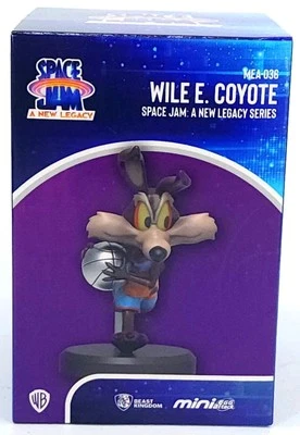 Boneco de ação Space Jam novo Legacy Wile E. Coyote Beast Kingdom mini ataque de ovos - Imagem 1 de 4