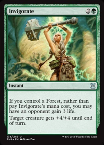 x1 Invigorate - Eternal Masters - NM - MTG - Image 1 of 1