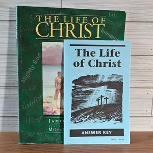 The Life of Christ Michael McHugh Christian LIberty Press Text + Answer Key B1 - Imagen 1 de 12