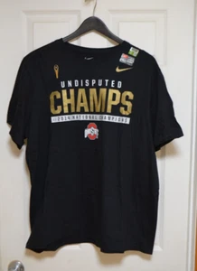 Nike 2014 Ohio State Buckeyes National Champions Locker Room T-Shirt schwarz 2XL - Bild 1 von 3