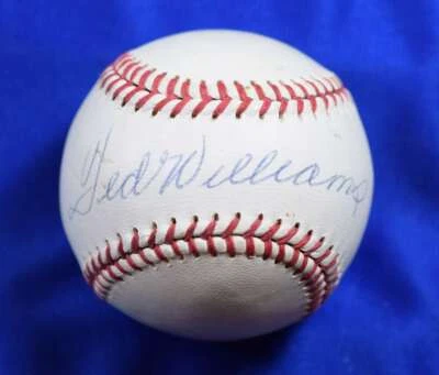 Ted Williams PSA DNA Coa Autograph Signed Baseball - Image 1 of 2