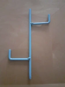 2x NUEVAS VARILLAS DE SOPORTE PARA PLANTAS HECHAS A MANO DE 8" (20cm) en azul cielo para crecer en posición vertical. - Imagen 1 de 1