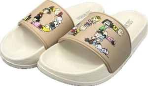 NEW PEANUTS Women's Slipper Beige LL - Picture 1 of 1