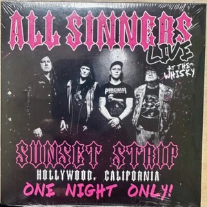 All Sinners - Live At The Whisky (Whiskey) CD - Brand New - HARD ROCK - EX! - Picture 1 of 2
