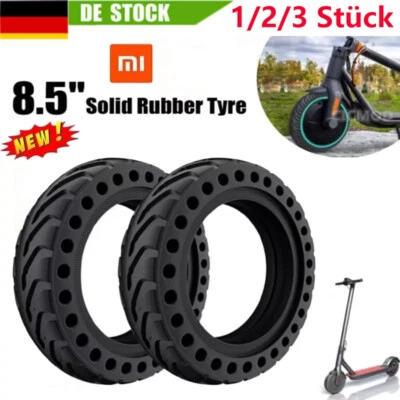 MARKENLOS 1~3 X E-Scooter Vollgummi Reifen 8,5 x 1/2 " für XIAOMI M365 PRO 1S PRO 2 Soflow
