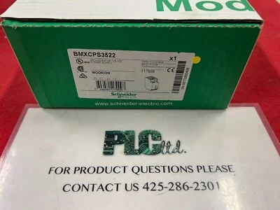 BMXCPS3522 New Schneider Electric Modicon BMX-CPS-3522 M340 - Image 1 of 3