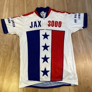 Rare Transcontinental 3000 America Cycling Jersey Size Medium Kucharik JAX - Picture 1 of 11