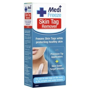 Medi Freeze Skin Tag Remover 38mL with Precision Tip Applicators + Skin Saver - Picture 1 of 1