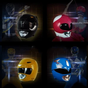 Custom Made Mighty Morphin Power Rangers FRP Cosplay Props Wearable Full Helmet - Bild 1 von 17