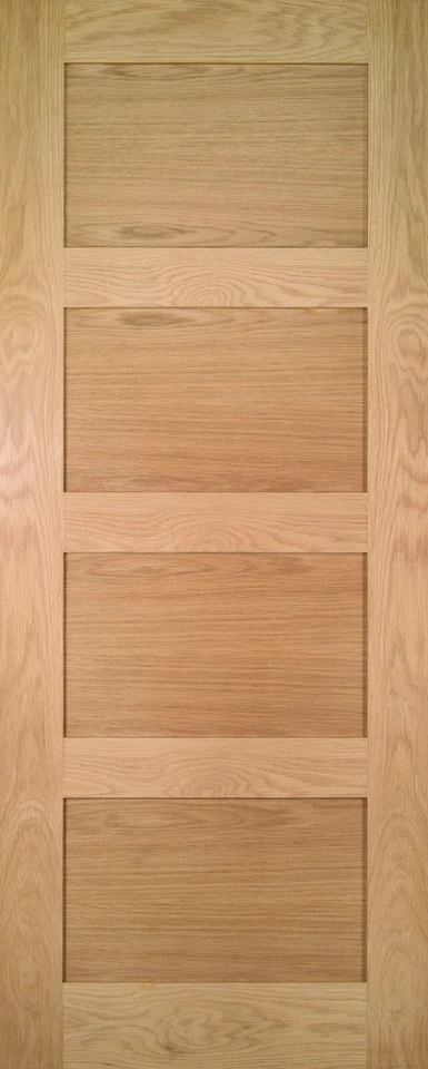 ✅ Solid Oak Door Shaker 35mm Unfinished ready to Stain or paint, various sizes - Image 1 of 2