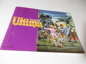 Ultima: Exodus Nintendo NES Manual Only NO GAME