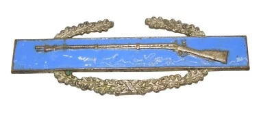 Второй мировой войны британский театр сделано армии США CIB боевой пехоты значок Джейсон и Джонс CA10 - Изображение 1 из 3