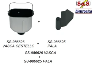 SS-986626 VASCA + SS-986625 PALA PER MOULINEX PAIN DORE,PLASIR OW2101 OW2208 - Foto 1 di 5