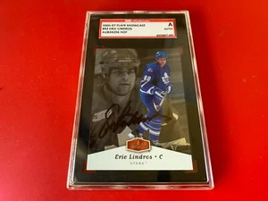 Eric Lindros HOF 2006-07 Flair Showcase Card Signed Auto SGC Certified - Picture 1 of 2