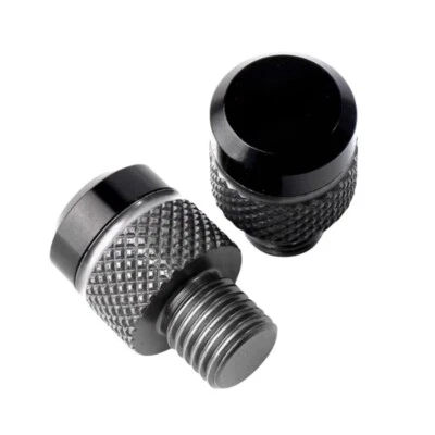 Tapones de orificio de espejo gris tapones de rosca pernos para KTM DUKE 390 250 790 2018-2023 Foto 1 de 2